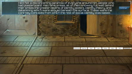 Keylogger: A Sci-Fi Visual Novel screenshot 1