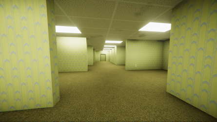 The Backrooms Game FREE Edition screenshot 1