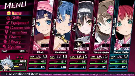 Mary Skelter: Nightmares screenshot 6