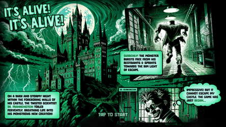 Escape From Castle Frankenstein screenshot 1