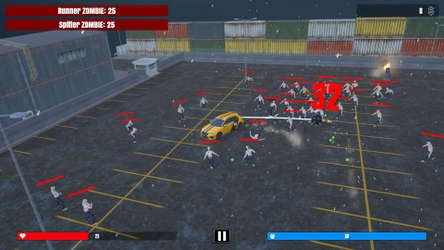 Drift Cars Zombie Crusher screenshot 2
