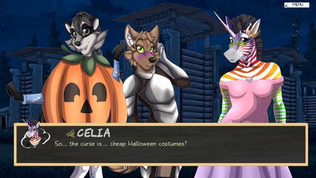 Furry Shakespeare: To Date Or Not To Date Spooky Cat Girls? screenshot 2