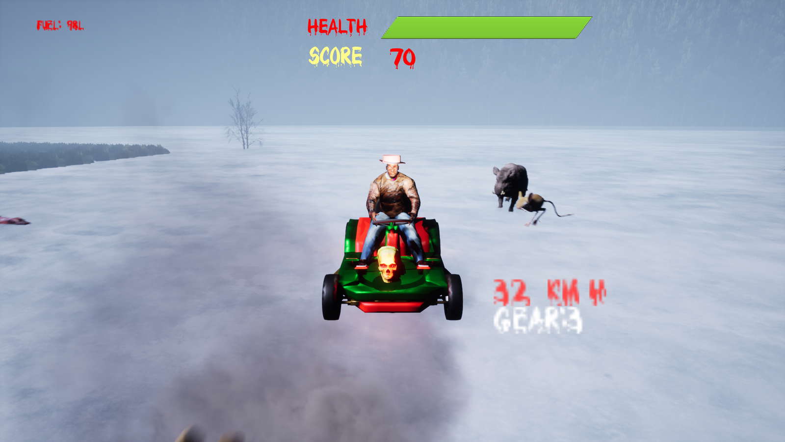 Lawnmower Game 3: Horror screenshot