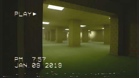The Backrooms Footage screenshot 8