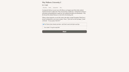 Way Walkers: University 2 screenshot 1