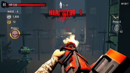 Zombie Hunter: D-Day screenshot 5