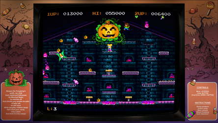 Digital Eclipse Arcade: Candy Creeps screenshot 5