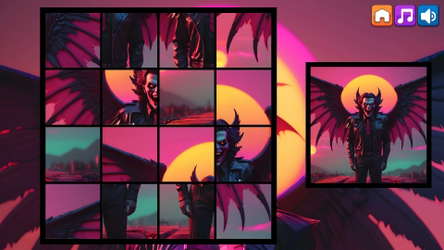 OG Puzzlers: Synthwave Vampires screenshot 6