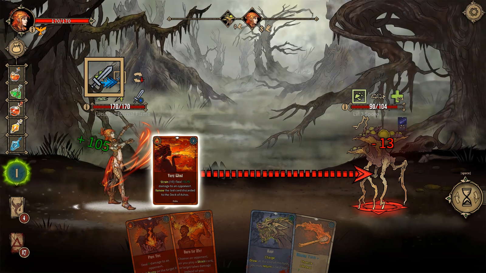 Deck of Ashes screenshot