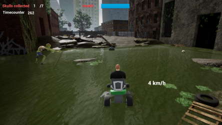 Lawnmower Game Horrorland screenshot 3