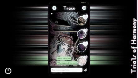 Trials of Harmony ~ A Found Phone Mystery Visual Novel screenshot 2