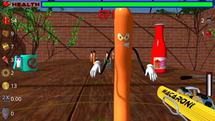 Die, zombie sausage, die! screenshot 21