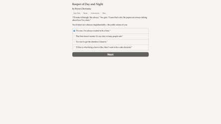 Keeper of the Day and Night screenshot 1