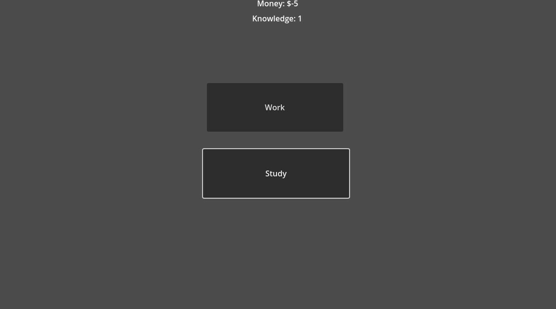 College Dept - The Game screenshot