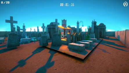 3D PUZZLE - Colonial Graveyard screenshot 1