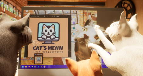 Cat's Meow Live Wallpaper screenshot 5