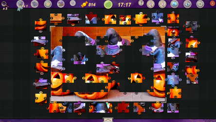 Sweet Holiday Jigsaws: Halloween Night screenshot 11