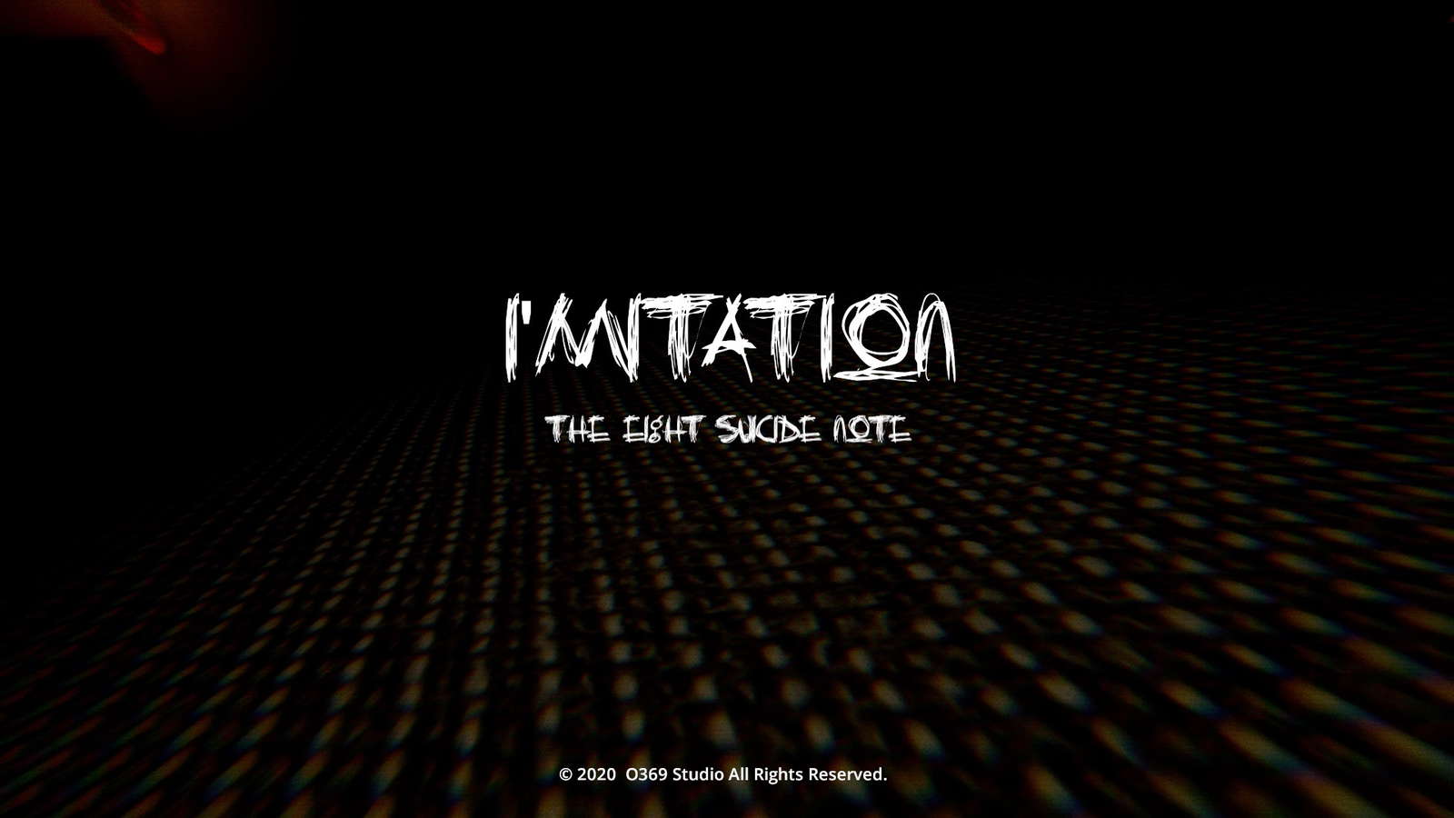 I'mitation The Eight Suicide Note screenshot