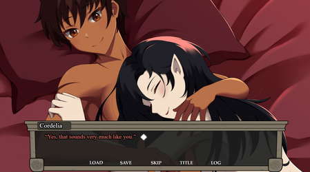 Carpe Noctem - Yuri Visual Novel screenshot 4