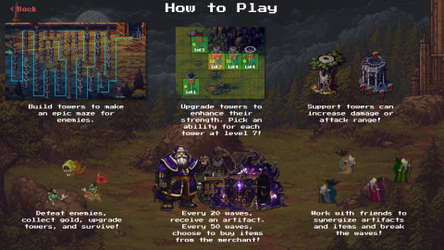 Dark Fantasy Tower Defense screenshot 4