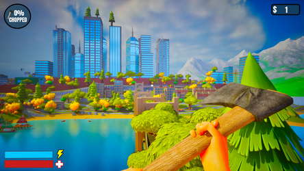 A Game About Cutting A Tree screenshot 1