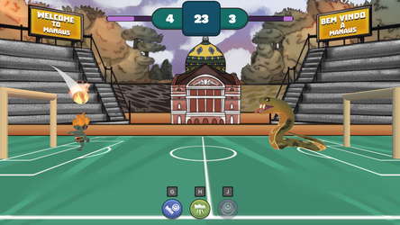 Lendas do Pebol: Mythic Football screenshot 2