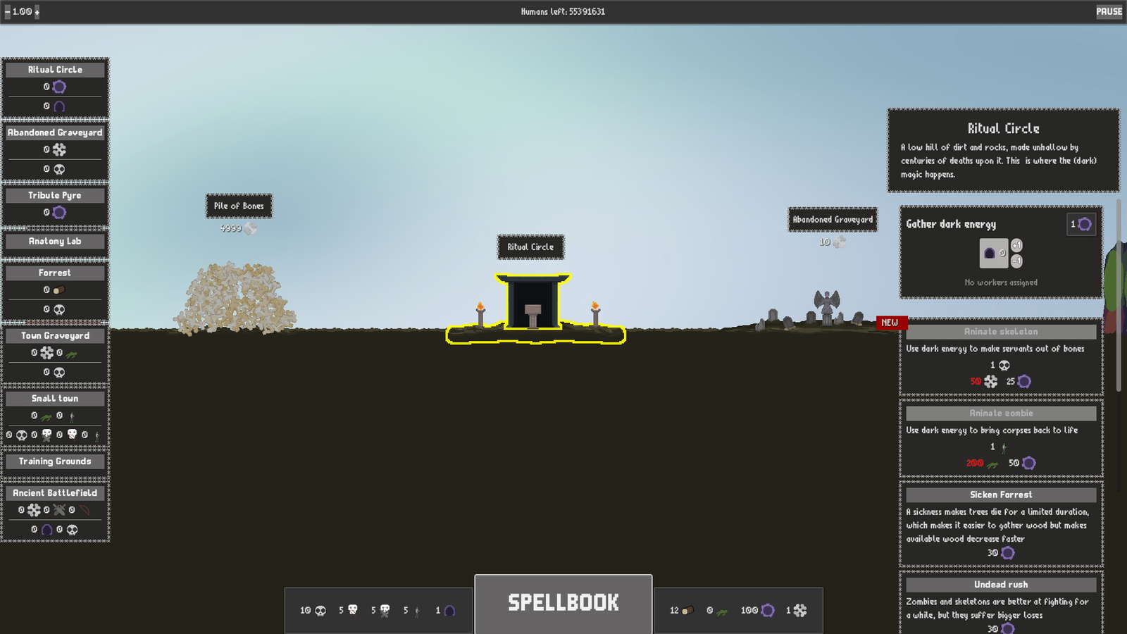 Idle Bones Magic screenshot