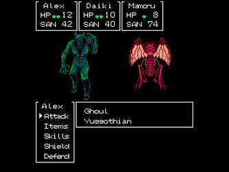 Cthulhu Mythos RPG -The Sleeping Girl of the Miasma Sea- screenshot 2