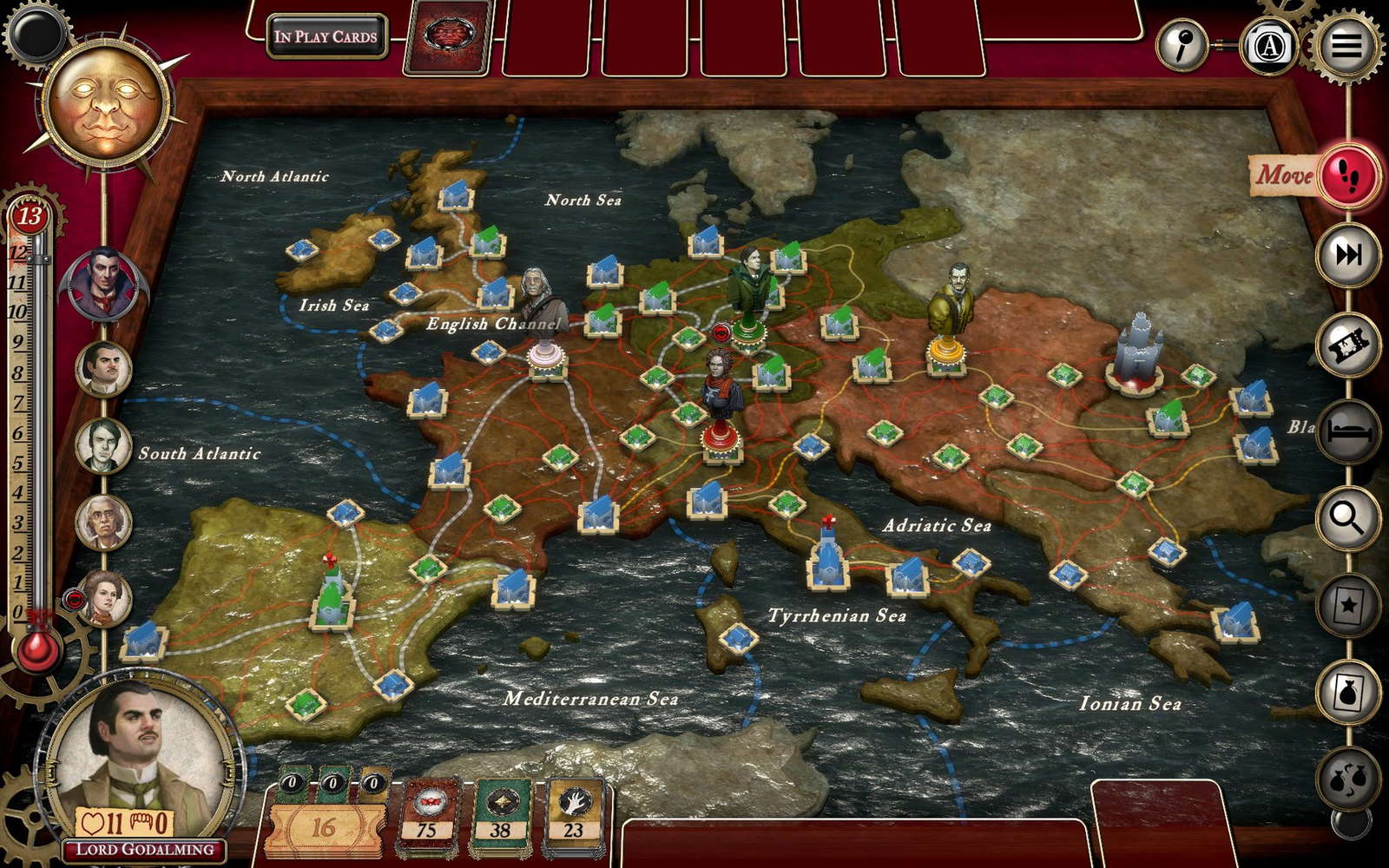 Fury of Dracula: Digital Edition screenshot
