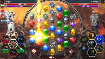 Gunspell 2 – Match 3 Puzzle RPG screenshot 2