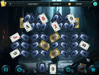 Mystery Solitaire. The Black Raven 6 screenshot 1