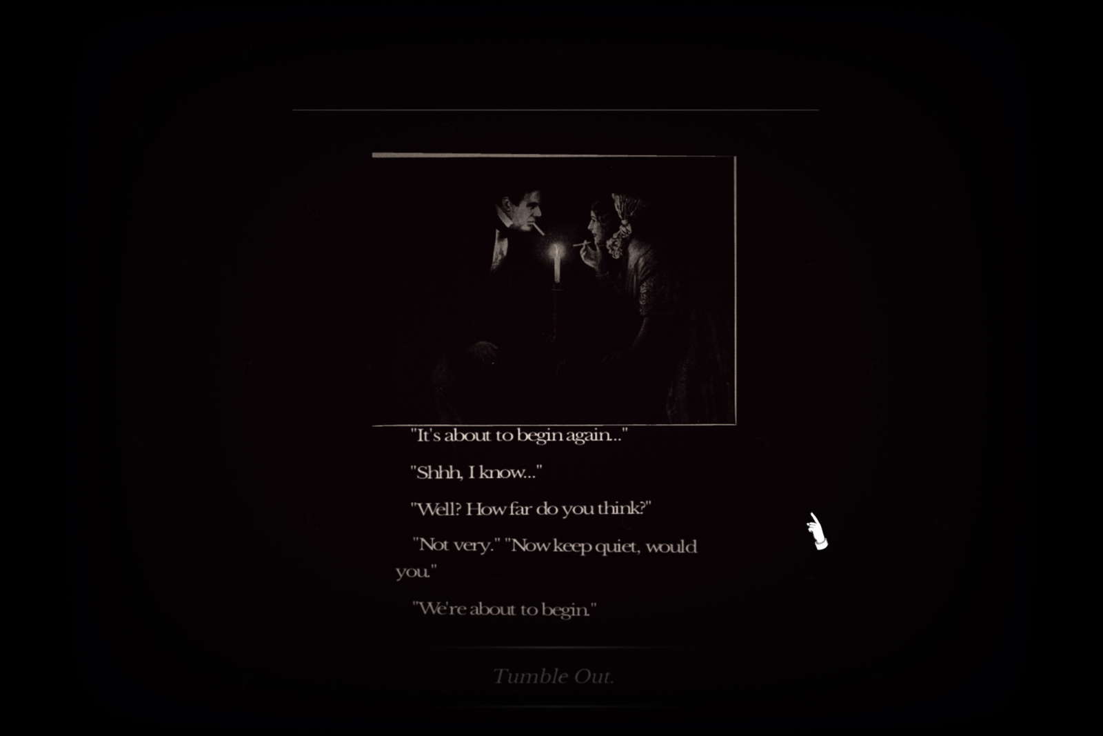 Seul (Alone): The entrée screenshot