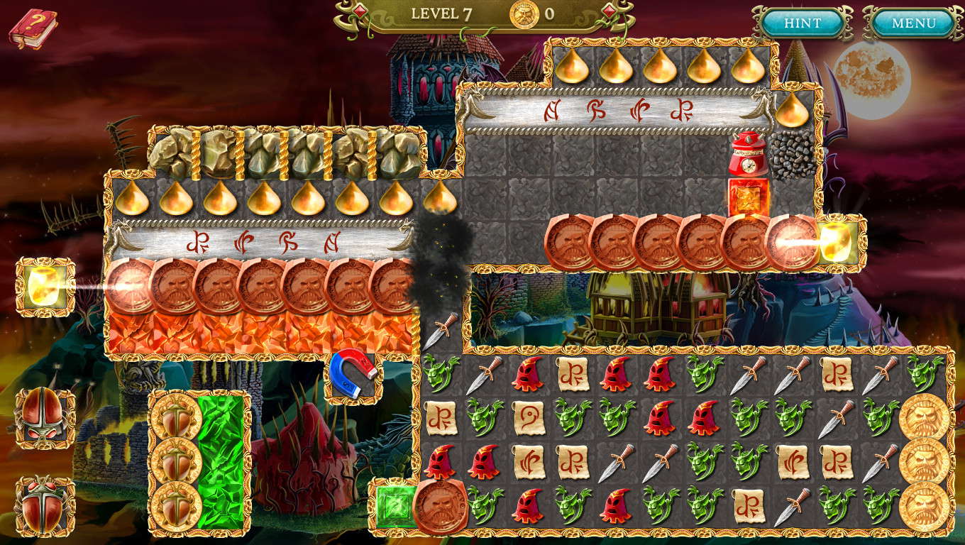 Cursed House 10 - Match 3 Puzzle screenshot