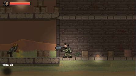 Zombies Desert and Guns screenshot 5