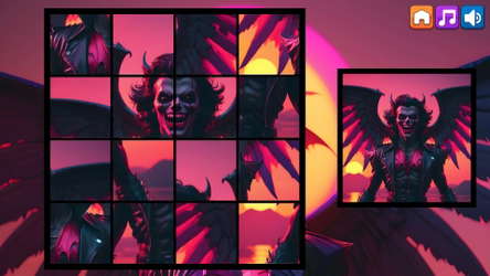 OG Puzzlers: Synthwave Vampires screenshot 3