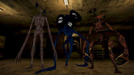 Siren Head Horror Bunker VR screenshot 1