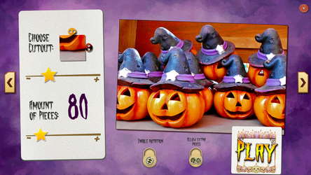 Sweet Holiday Jigsaws: Halloween Night screenshot 9