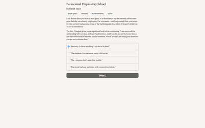 Paranormal Preparatory School screenshot 2