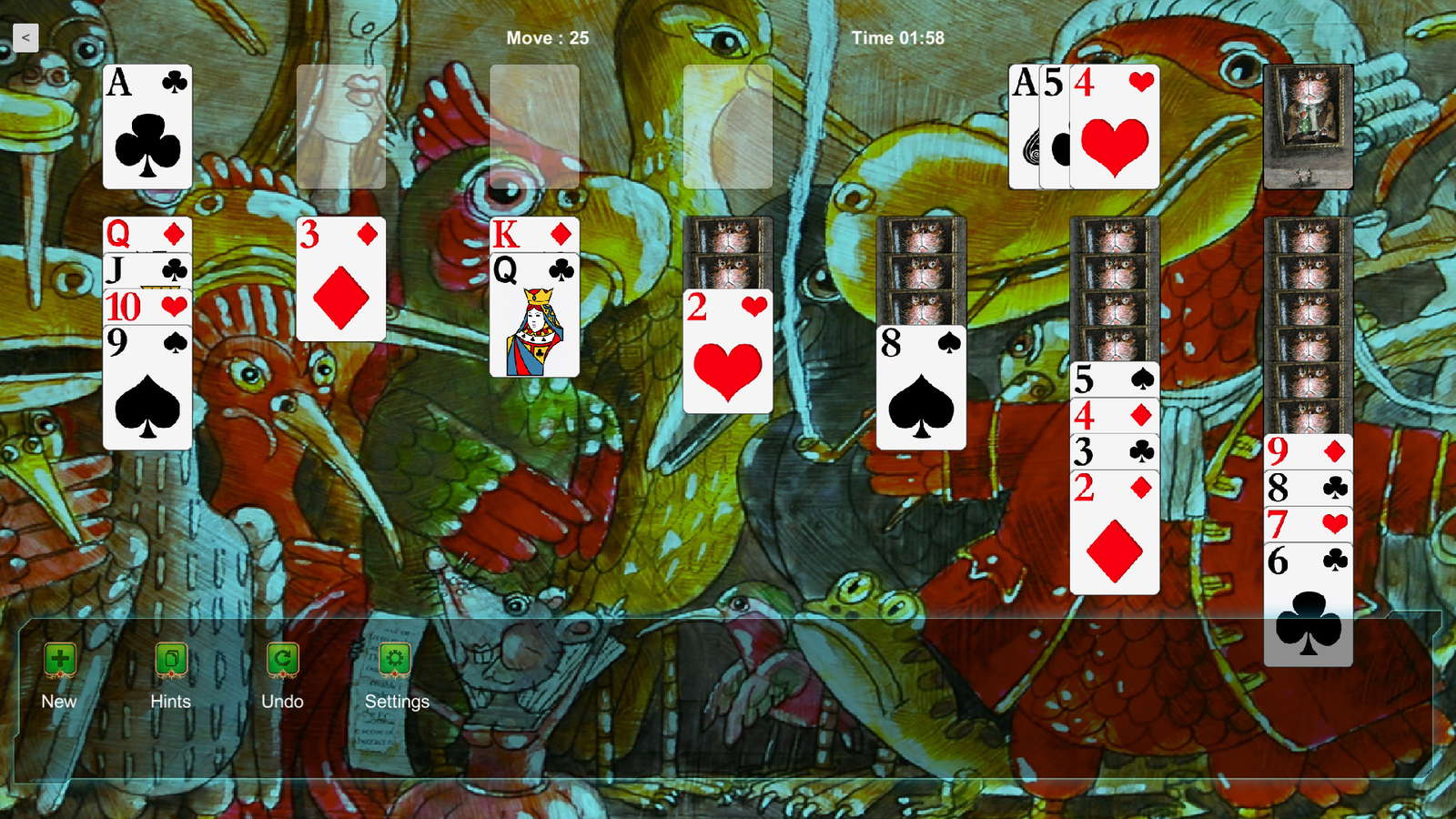Klondike Solitaire Kings screenshot