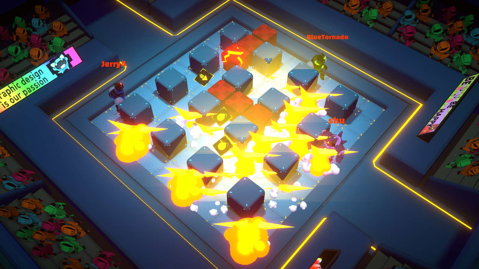 Bomb Bots Arena screenshot