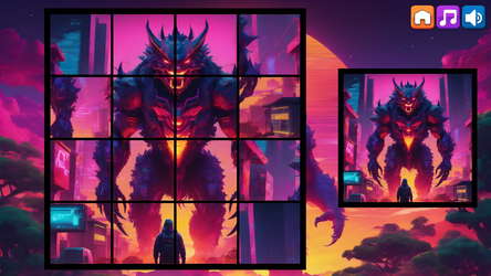 OG Puzzlers: Synthwave Monsters screenshot 7
