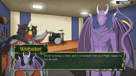 Tentacle Prawn: (Actually) A Cthulhu Dating Sim screenshot 4