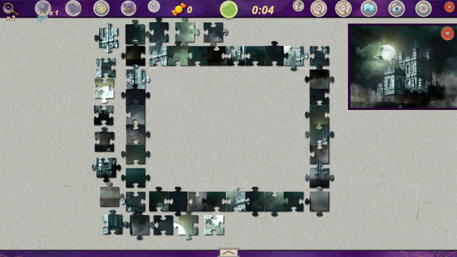 Sweet Holiday Jigsaws: Trick or Treat screenshot