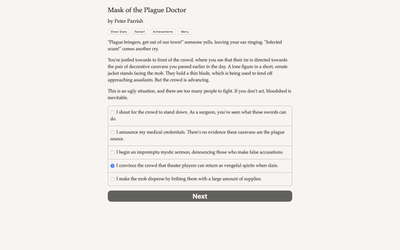 Mask of the Plague Doctor screenshot 4