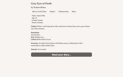 Gray Eyes of Death screenshot 6