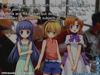 Higurashi When They Cry Hou - Ch.2 Watanagashi screenshot 19