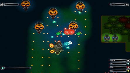 Warships On The Halloween Night screenshot 1
