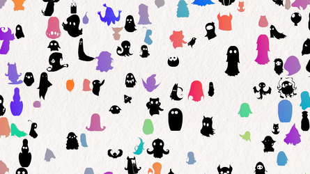 Doodle Harmony Ghosts screenshot 1