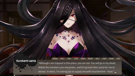 Kurokami-sama's Feast screenshot 1