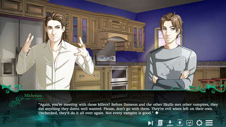 Twice Reborn: a vampire visual novel screenshot 10